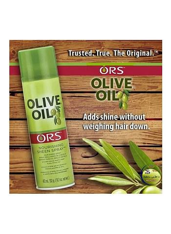 ORS Olive Oil Hair Sheen Spray - 1pcs 472ml