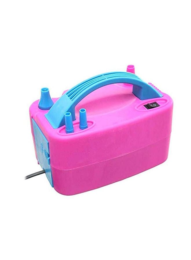 Smayda Electric Balloon Pump Pink/ Blue Durable Sturdy Made Up With Premium Quality