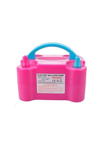 Smayda Electric Balloon Pump Pink/ Blue Durable Sturdy Made Up With Premium Quality