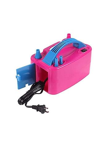 Smayda Electric Balloon Pump Pink/ Blue Durable Sturdy Made Up With Premium Quality