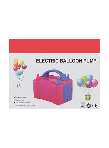 Smayda Electric Balloon Pump Pink/ Blue Durable Sturdy Made Up With Premium Quality