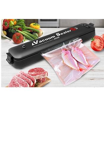 Automatic Small Portable Food Vacuum Sealer H76US Black