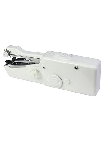 Handheld Sewing Machine White/Silver 30centimeter 2724668168398 White/Silver