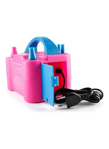 Electric Balloon Pump Pink/Blue Sturdy Durable Made Up With Premium Quality