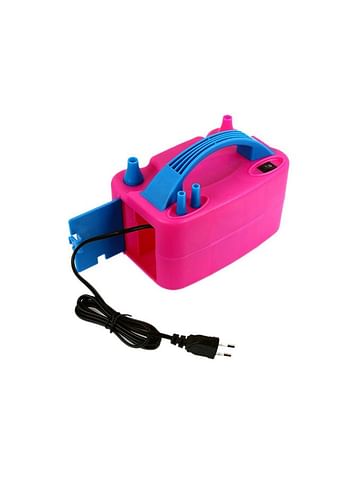 Electric Inflator Balloon Air Pump Pink/Blue Durable Made Up With Good Quality