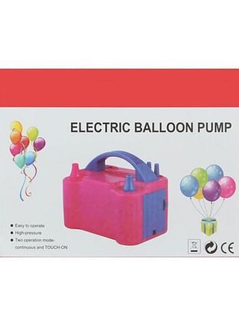 Electric Inflator Balloon Air Pump Pink/Blue Durable Made Up With Good Quality