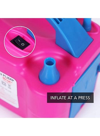 Electric Inflator Balloon Air Pump Lightweight Durable Made Up With Premium Quality 20x 15x 13cm