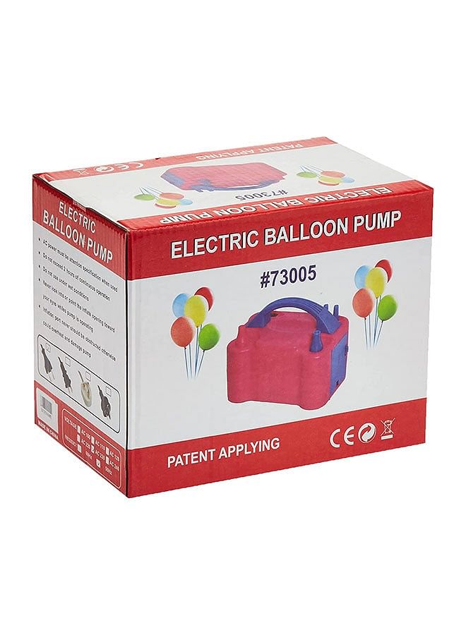 Electric Balloon Pump Durable Sturdy Made Up With High Quality Lightweight 21x14x17cm