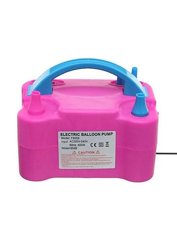 Electric Balloon Pump Durable Sturdy Made Up With High Quality Lightweight 21x14x17cm