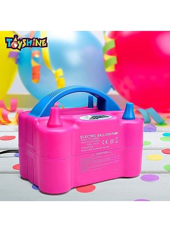 Dual Nozzle Electric Balloon Blower Air Pump