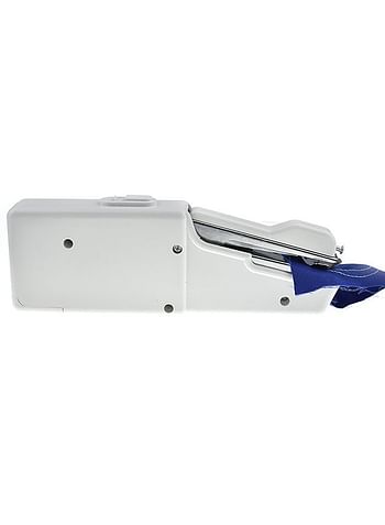 Portable Handheld Powered Handy Stitching Sewing Machine White