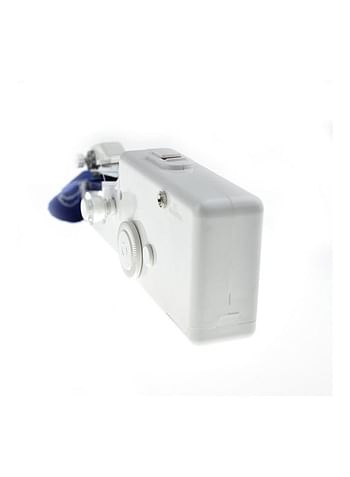 Portable Handheld Powered Handy Stitching Sewing Machine White