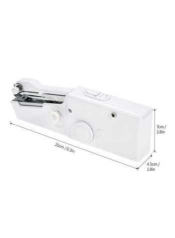 Manual Sewing Machine 21x4.5x7cm White 21x4.5x7centimeter