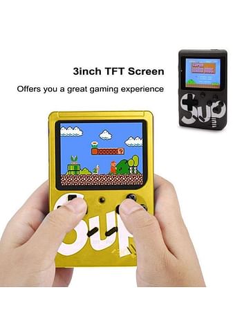 Catcher Sup LCD Screen Portable Handheld Console - Yellow