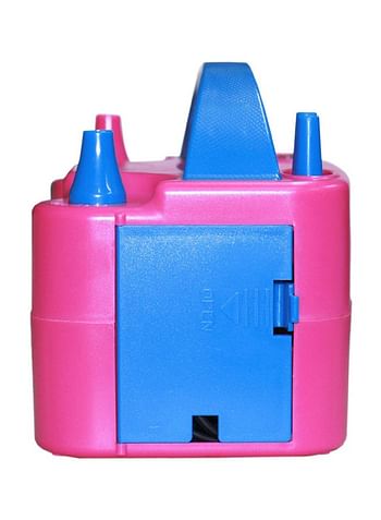 Electric Balloon Blower Air Pump Pink/Blue