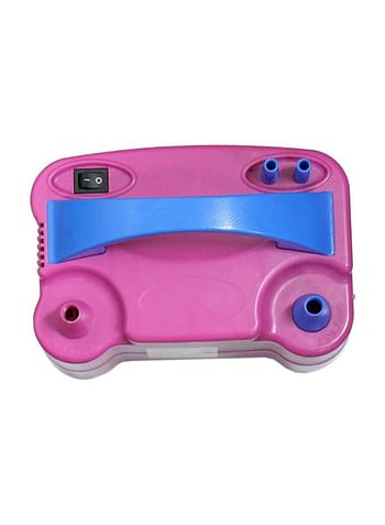 Electric Balloon Blower Air Pump Pink/Blue