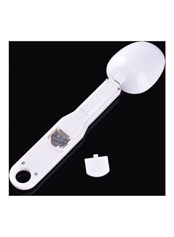 Electronic Spoon Measuring Scale White 23*2.5*5.5cm