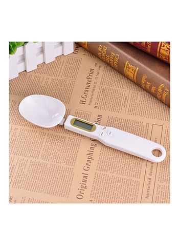 Electronic Spoon Measuring Scale White 23*2.5*5.5cm