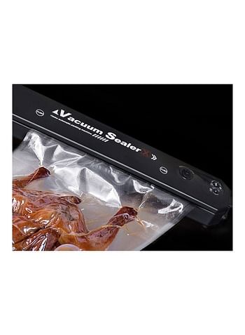 10-Piece Vacuum Bag Sealing Machine Black 37.20x7.00x8.50cm