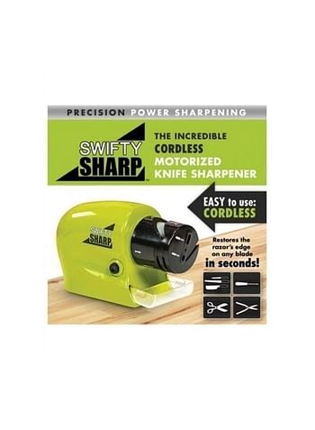 Sharp Cordless Motorized Knife Sharpener Green