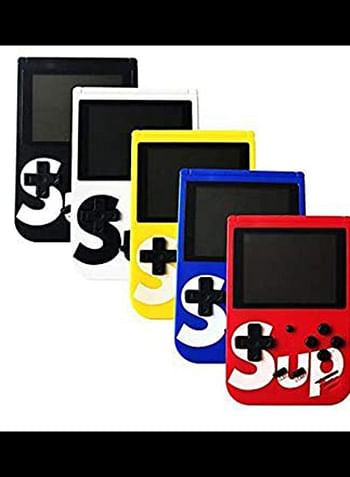 Sup Classic 400-in-1 Digital Video Port Game Console Battery Handheld Console Classic Retro Video Gaming Player Color LCD Screen USB Rechargeable Game Best Toy