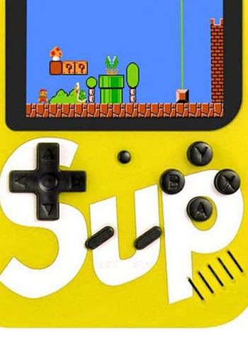 Sup Classic 400-in-1 Digital Video Port Game Console Battery Handheld Console Classic Retro Video Gaming Player Color LCD Screen USB Rechargeable Game Best Toy