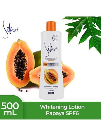 Silka Papaya Whitening Lotion 500ml