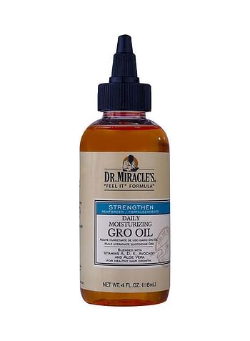 Dr. Miracle's Daily Moisturizing Gro Oil Multicolour 118ml