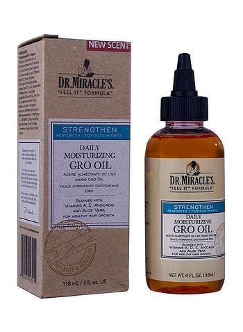 Dr. Miracle's Daily Moisturizing Gro Oil Multicolour 118ml