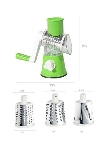 Generic Vegetable Cutter Green 24.5 x 12.5 x 19cm