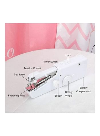 ICS Handheld Electric Sewing Machine AS9003 White