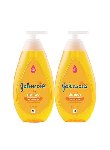 Johnson's 2-Piece Baby Shampoo, 500ml