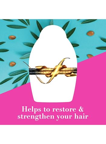 Ogx Hair Oil Renewing+ Argan Oil of Morocco Penetrating Oil All Hair Types New Formula 100ml