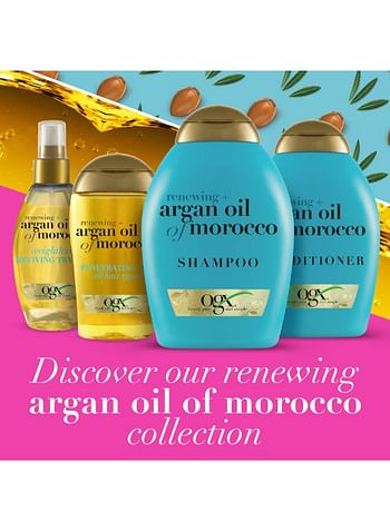 Ogx Hair Oil Renewing+ Argan Oil of Morocco Penetrating Oil All Hair Types New Formula 100ml