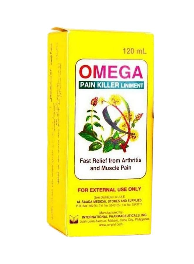 Omega Fast Relief Pain Killer Liniment 120ml