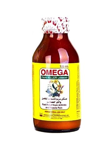 Omega Fast Relief Pain Killer Liniment 120ml