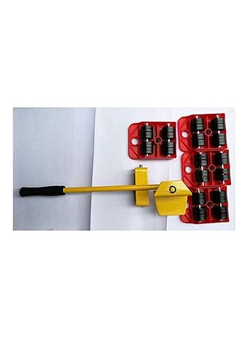 Furniture Mover Tool Set Furniture Transport Lifter Heavy Stuffs Moving Tool Red