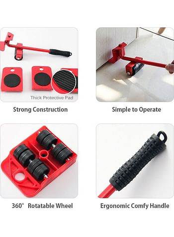 Generic Furniture Lifter Mover Red