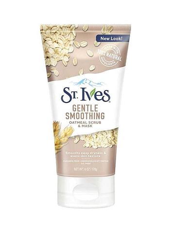 ST. Ives Gentle Smoothing Oatmeal Scrub And Mask