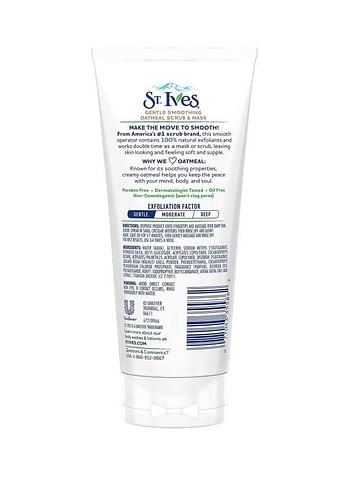 ST. Ives Gentle Smoothing Oatmeal Scrub And Mask