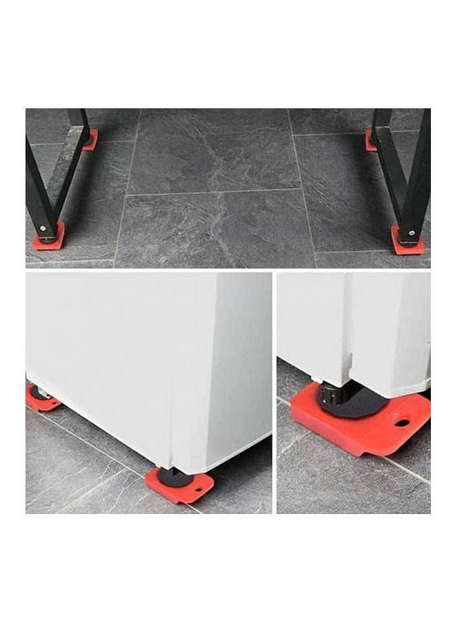 Heavy Duty Furniture Lifting System Lift Kit With 4 Sliders Multicolour