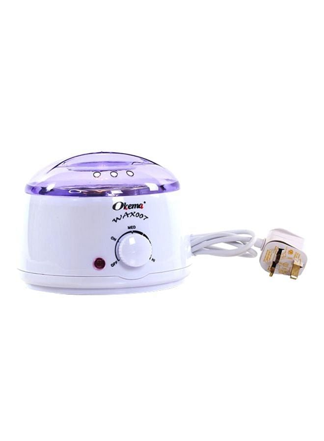 Okema Professional Wax Heater White/Purple