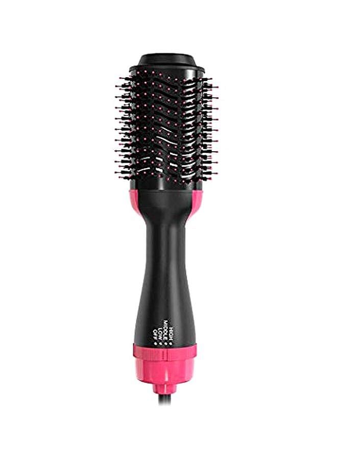 TruWire One Step 2-In-1 Hair Dryer And Styling Brush Black/Pink 18inch