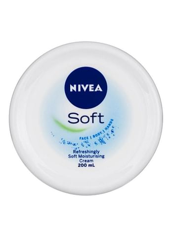 Nivea Soft Moisturizing Cream Clear 200ml