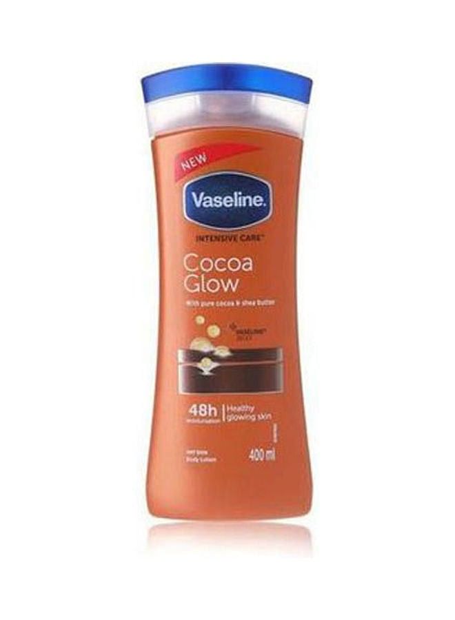 Vaseline Intensive Care Cocoa Glow Body Lotion White 400ml