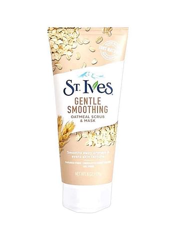 ST. Ives Gentle Smoothning Oatmeal Scrub And Mask 170grams