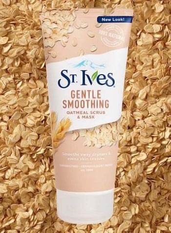 ST. Ives Gentle Smoothning Oatmeal Scrub And Mask 170grams