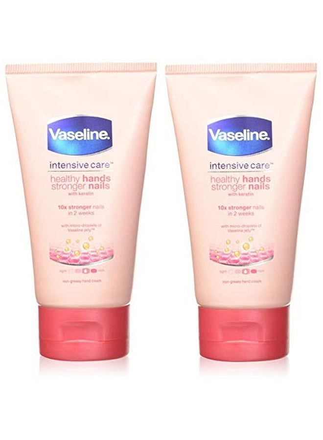 Vaseline Pack Of 2 Intensive Care Hand Cream Clear 75ml