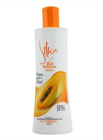 Silka Whitening Lotion Papaya White