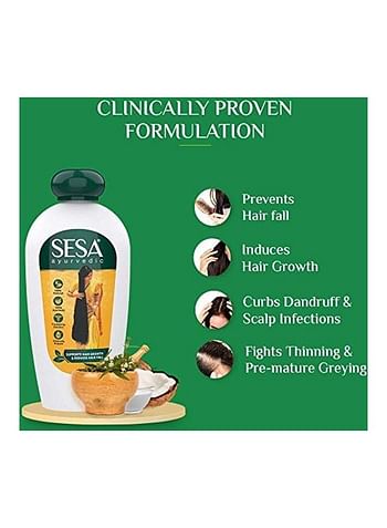 Sesa Ayurvedic Hair Oil With Bhringraj White 200ml